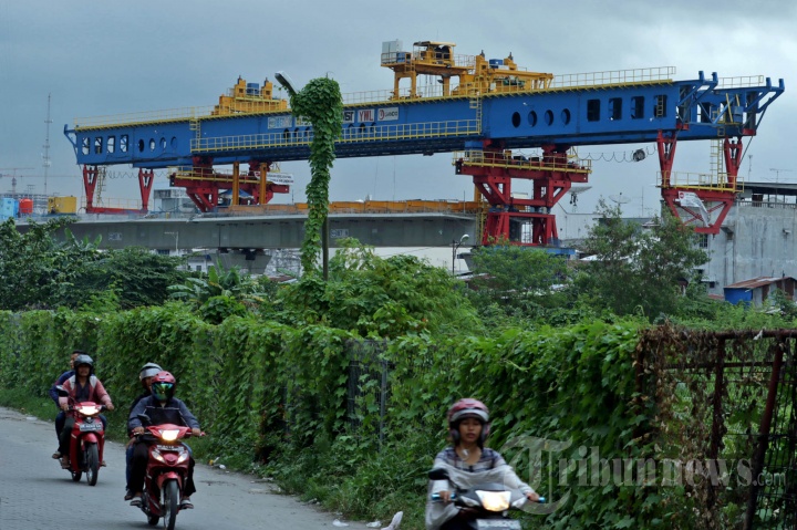 Pembangunan Jalur Layang Kereta Api Medan