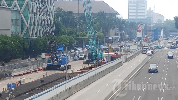 Pembangunan Jalur MRT Tahap 2 Bundaran HI-Ancol