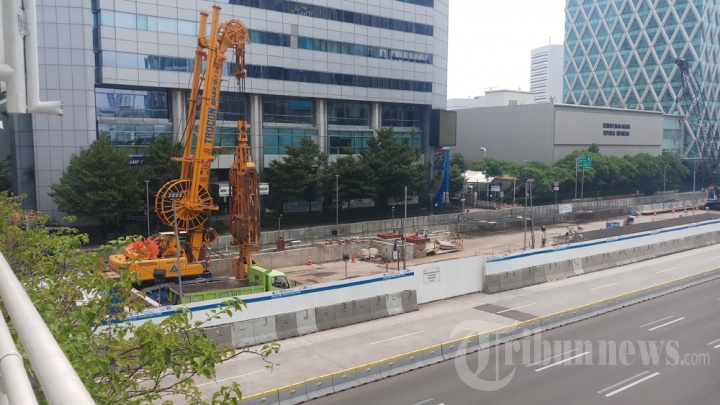 Pembangunan Jalur MRT Tahap 2 Bundaran HI-Ancol