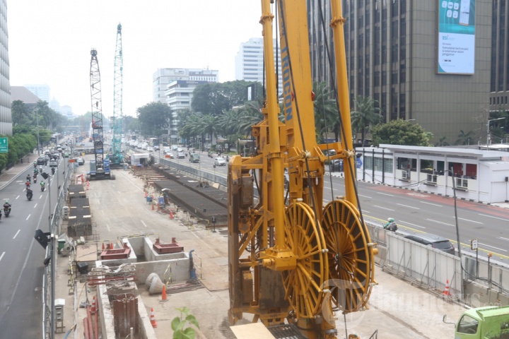 Pembangunan Jalur MRT Tahap 2 Bundaran HI-Ancol