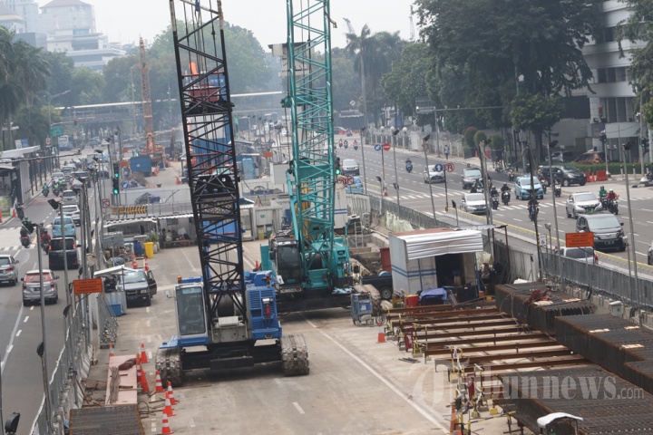 Pembangunan Jalur MRT Tahap 2 Bundaran HI-Ancol