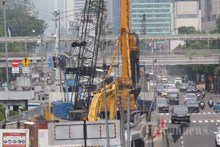 Pembangunan Jalur MRT Tahap 2 Bundaran HI-Ancol