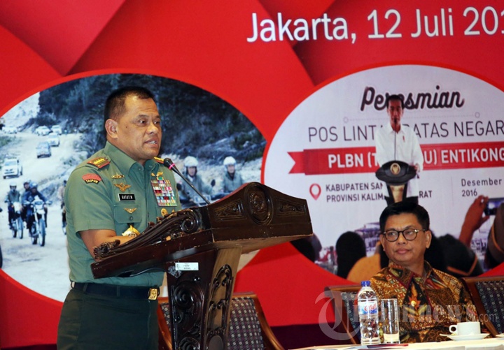 Pembangunan Nasional dan Satuan TNI di Perbatasan Perlu Sinkroni