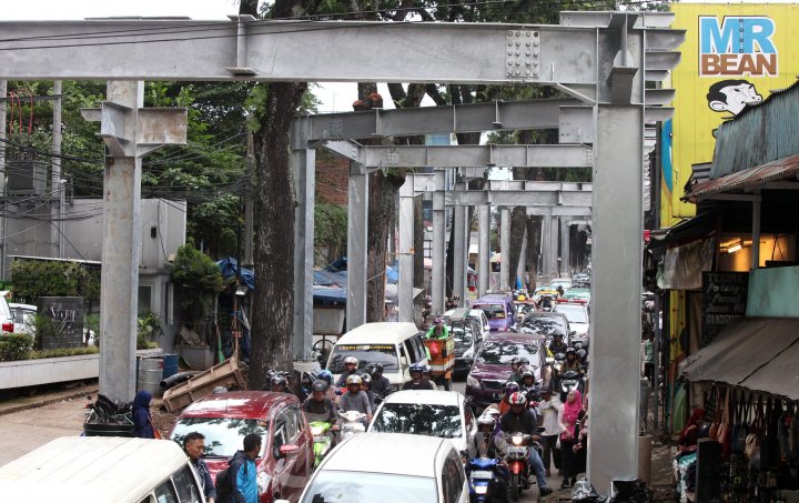 Pembangunan Skywalk Cihampelas Bandung