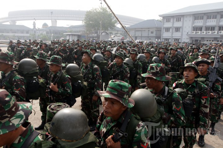 Pemberangkatan Satgas Perbatasan