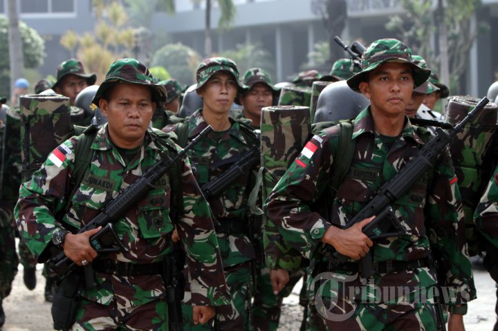 Pemberangkatan Satgas Perbatasan