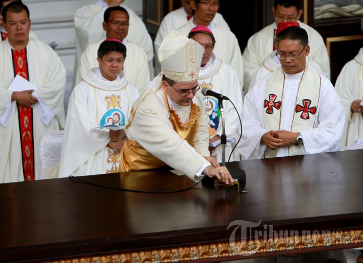 Pemberkatan Gereja Katedral St Yoseph Pontianak