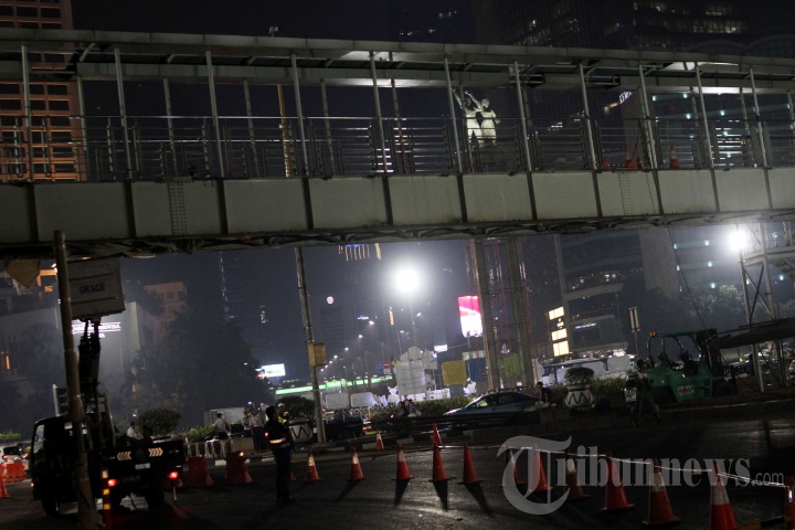 Pembongkaran JPO Bundaran HI