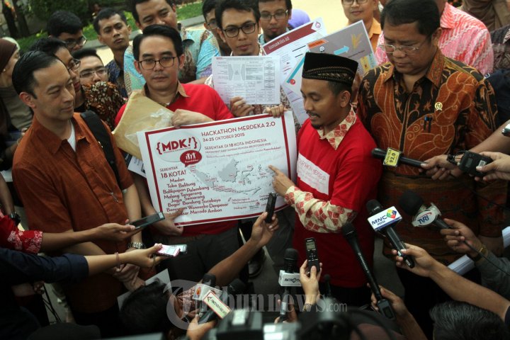 Pemenang Lomba Menciptakan Aplikasi Usai Bertemu Presiden