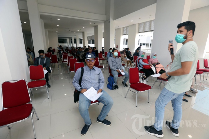 Pemeriksaan Kesehatan Relawan untuk Penanganan Covid-19