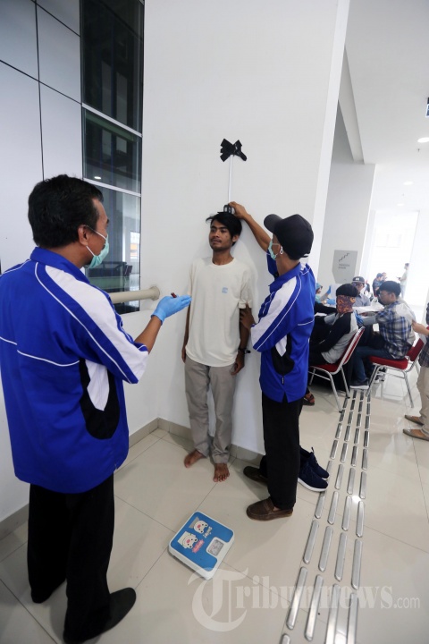 Pemeriksaan Kesehatan Relawan untuk Penanganan Covid-19