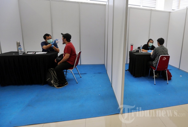 Pemeriksaan Kesehatan Relawan untuk Penanganan Covid-19