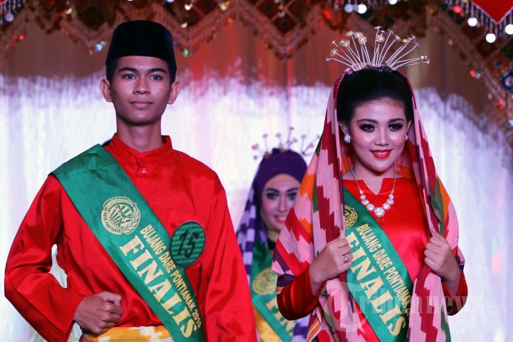 Pemilihan Bujang dan Dare 2015 di Pontianak