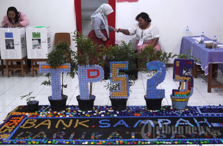 Pemilu 2024 di Sejumlah TPS di Kota Bandung