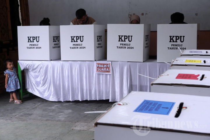 Pemilu 2024 di Sejumlah TPS di Kota Bandung
