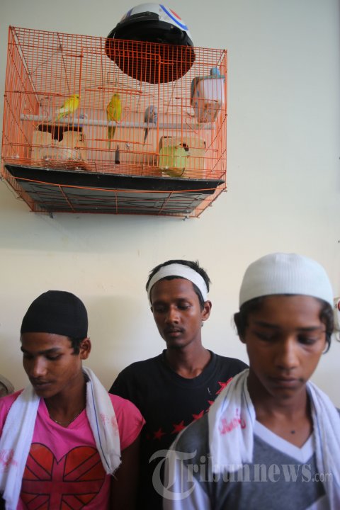 Pemindahan Penampungan Pengungsi Rohingya di Medan