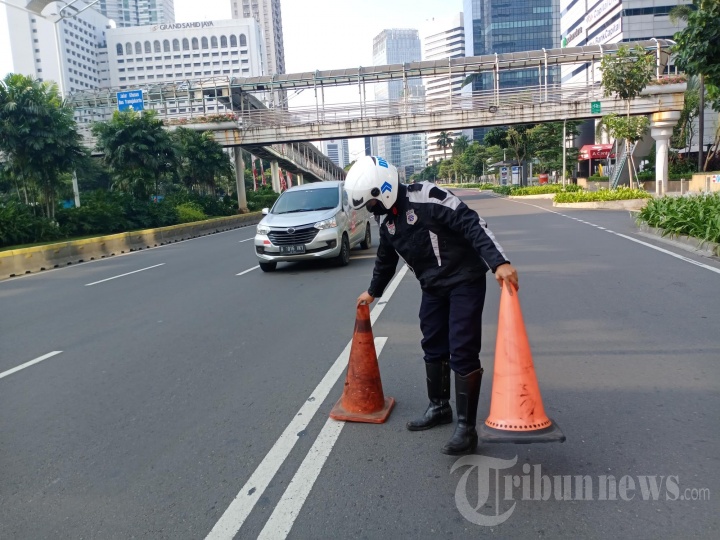 Pemprov DKI Evaluasi Pelebaran Jalur Sepeda Sudirman-Thamrin