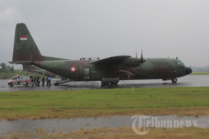 PEMULANGAN JENAZAH KORBAN HERCULES C-130