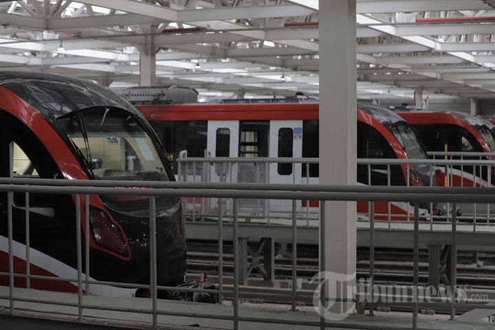 Penampakan Depo LRT Jatimulya