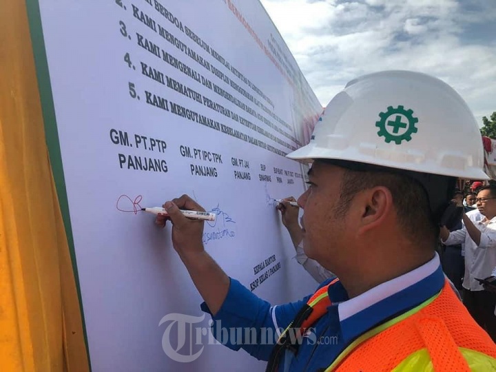 Penandatanganan Komitmen K3 PTP