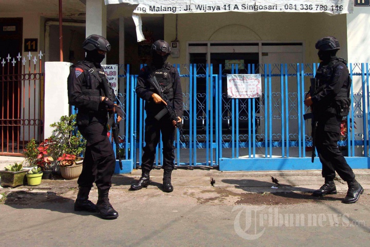 Penangkapan Terduga Teroris di Malang