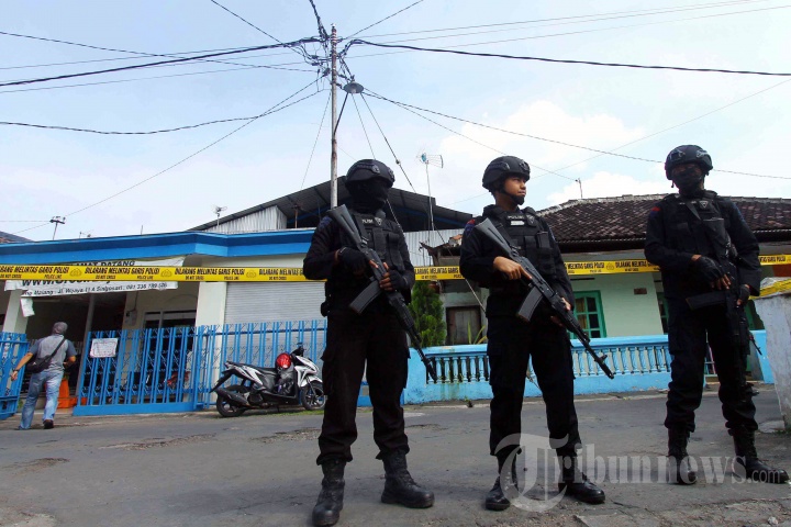 Penangkapan Terduga Teroris di Malang