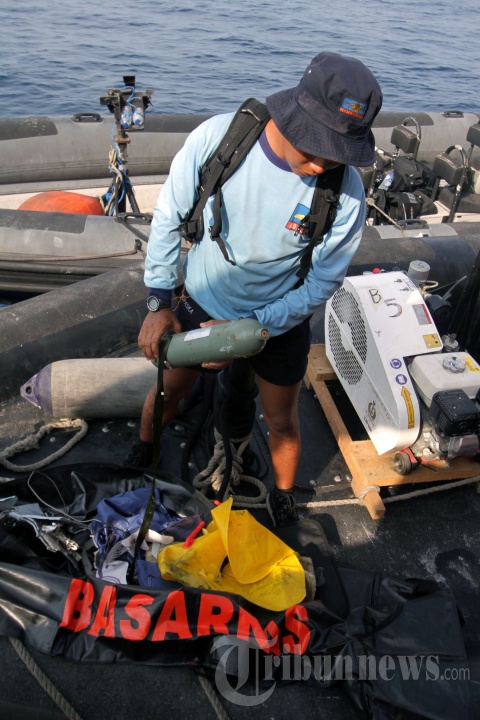 Pencarian Pesawat Lion Air JT 610