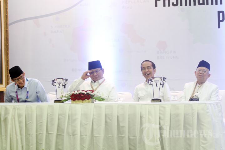 Penetapan Nomor Urut Capres dan Cawapres