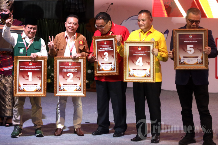 Penetapan Nomor Urut Partai Politik Peserta Pemilu 2024