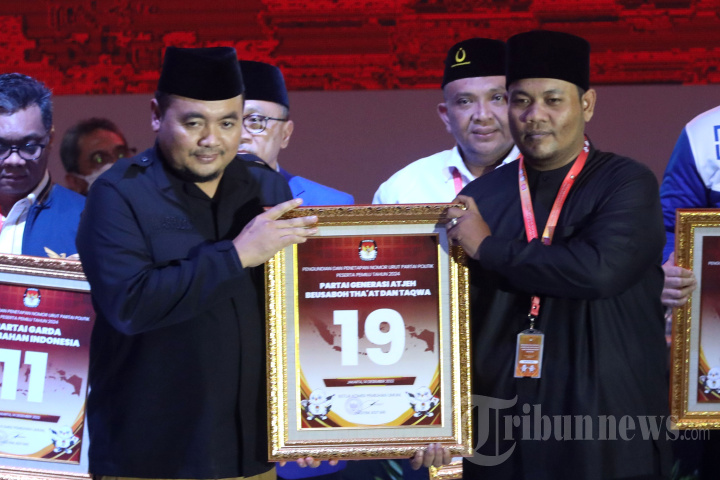 Penetapan Nomor Urut Partai Politik Peserta Pemilu 2024