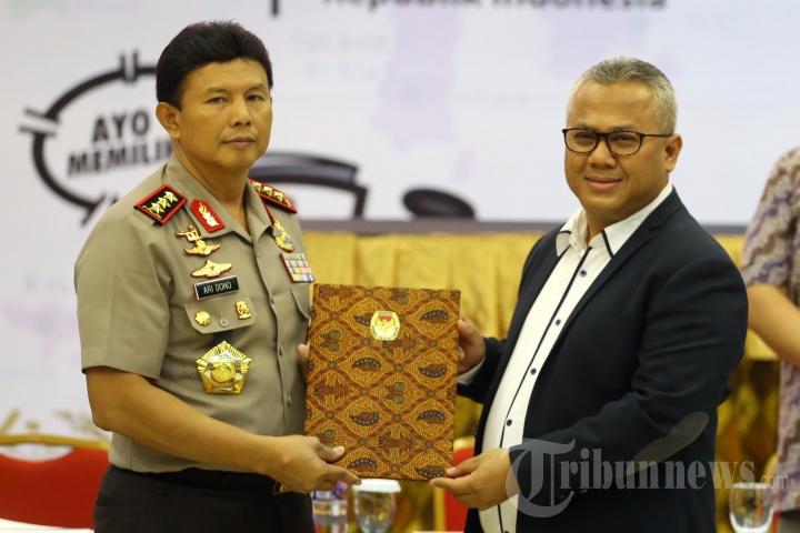 Penetapan Peserta Pemilu Capres Cawapres 2019
