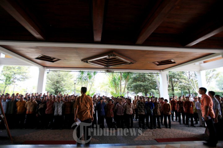 Pengamanan Pernikahan Putra Presiden Jokowi di Solo