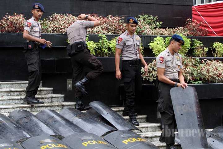Pengamanan Sidang Putusan Gugatan Pilkada