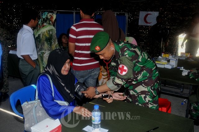 Pengarahan Direktur Latgabma Malindo kepada Masyarakat dan Mahas