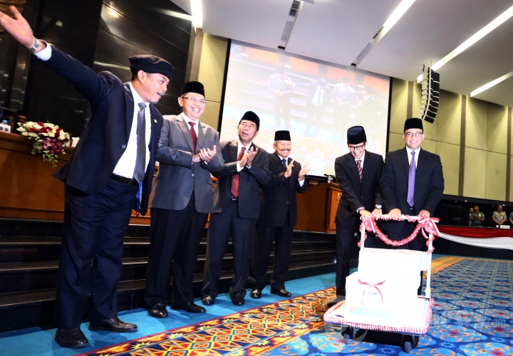 Pengesahan APBD DKI Jakarta 2018
