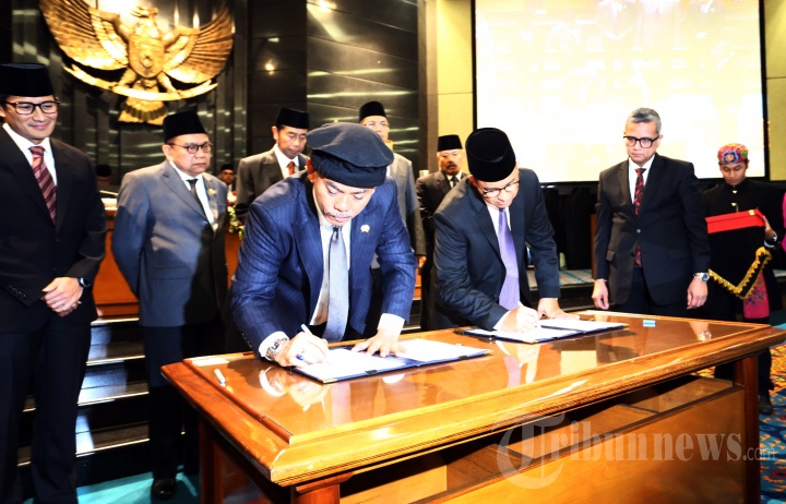 Pengesahan APBD DKI Jakarta 2018