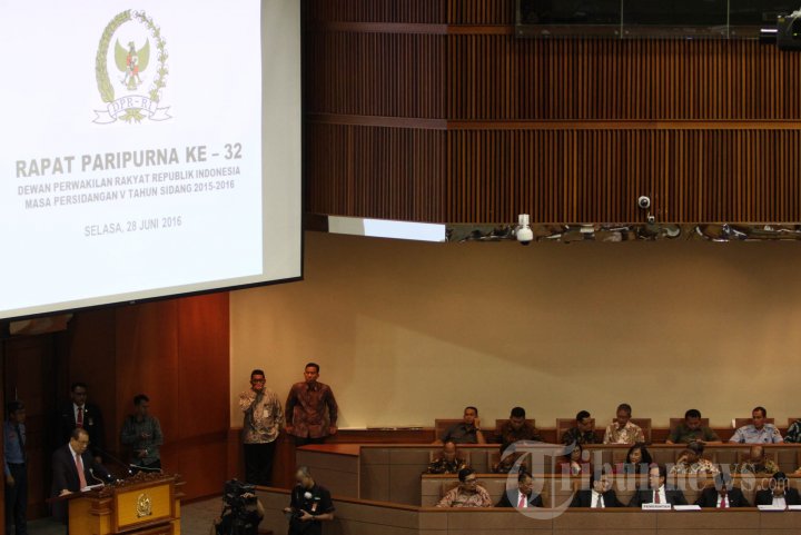 Pengesahan RUU Tax Amnesty