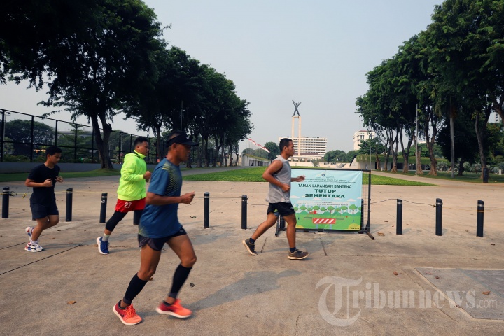 Pengetatan PSBB, Taman Lapangan Banteng Kembali Ditutup