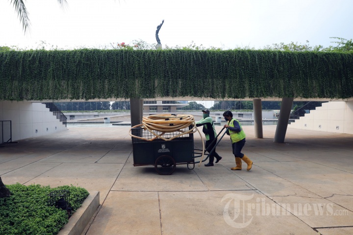Pengetatan PSBB, Taman Lapangan Banteng Kembali Ditutup