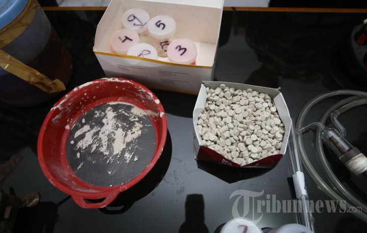 Penggerebekan Narkoba Home Industri