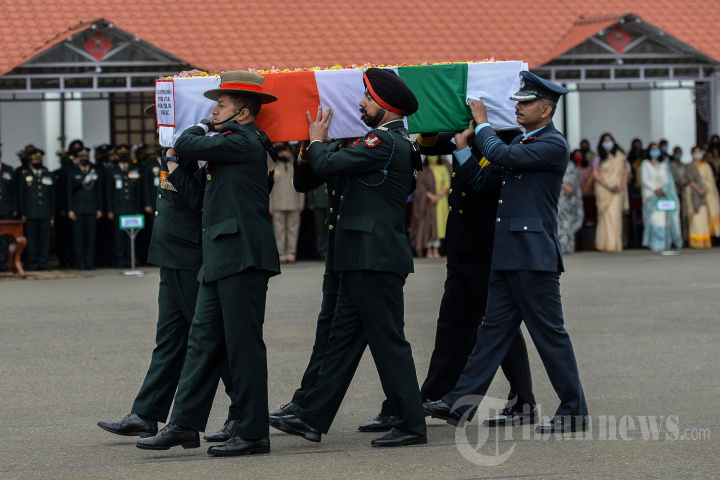 Penghormatan Terakhir Kepada Jenderal Bipin Rawat