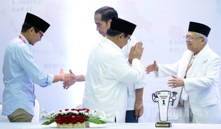 Pengundian Nomor Urut Capres dan Cawapres 2019