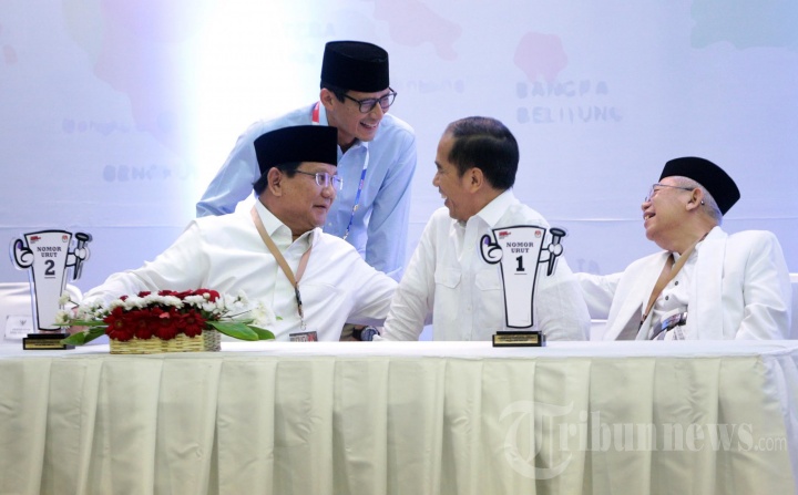 Pengundian Nomor Urut Capres dan Cawapres 2019