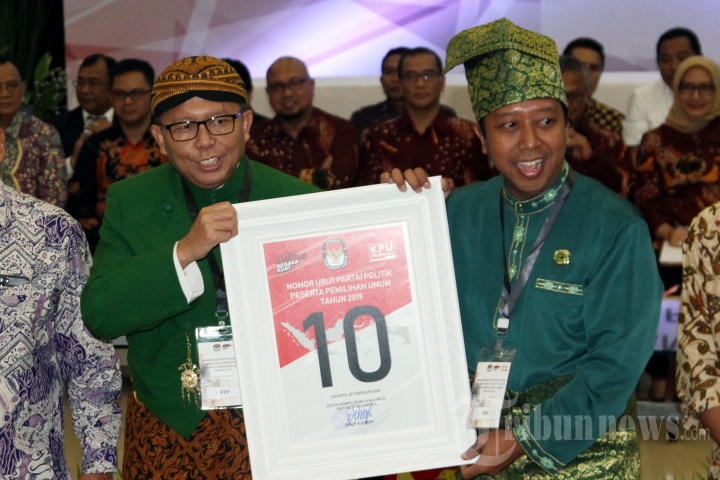 Pengundian Nomor Urut Peserta Pemilu 2019