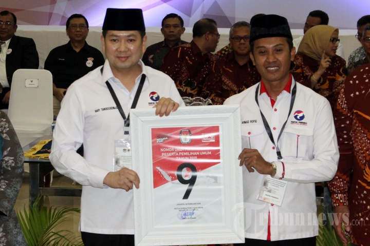 Pengundian Nomor Urut Peserta Pemilu 2019