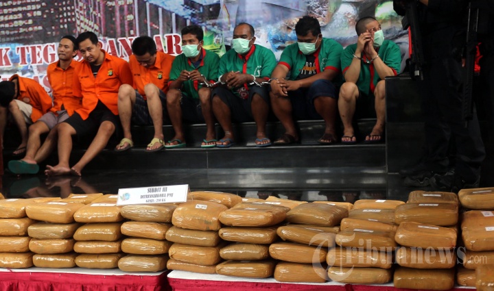 Pengungkapan Kebun Penghasil 1,3 Ton Ganja