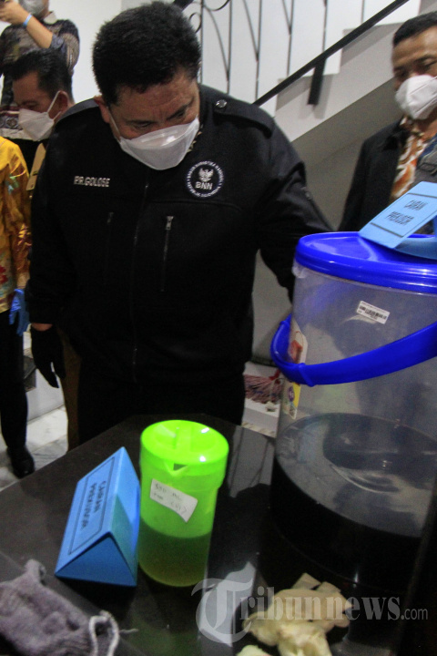 Pengungkapan Pabrik Sabu di Batam