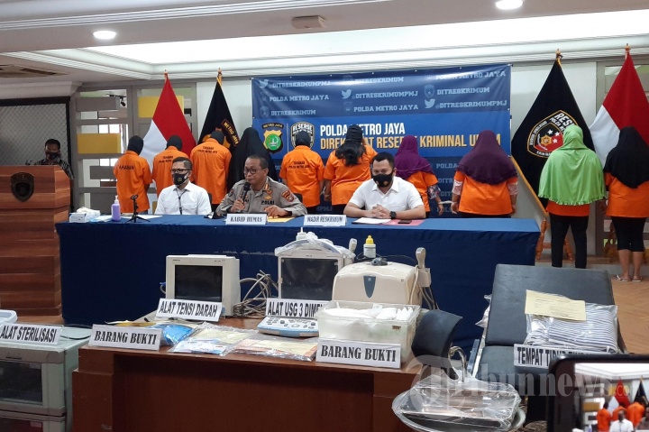 Pengungkapan Praktek Aborsi Ilegal di Jakarta