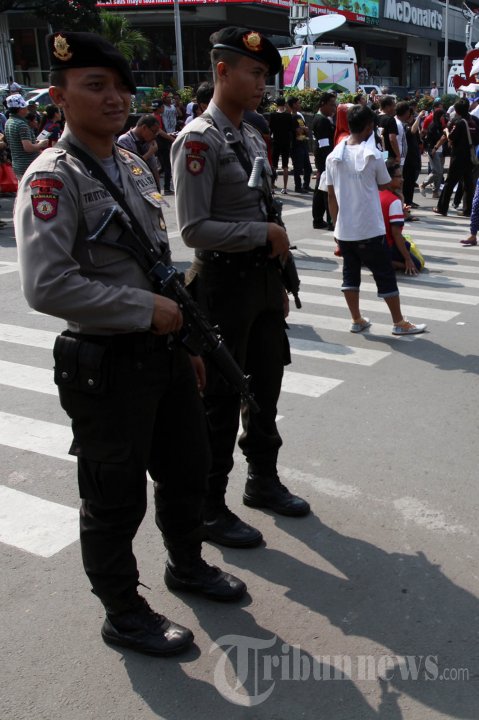 Penjagaan CFD Pasca Bom Sarinah