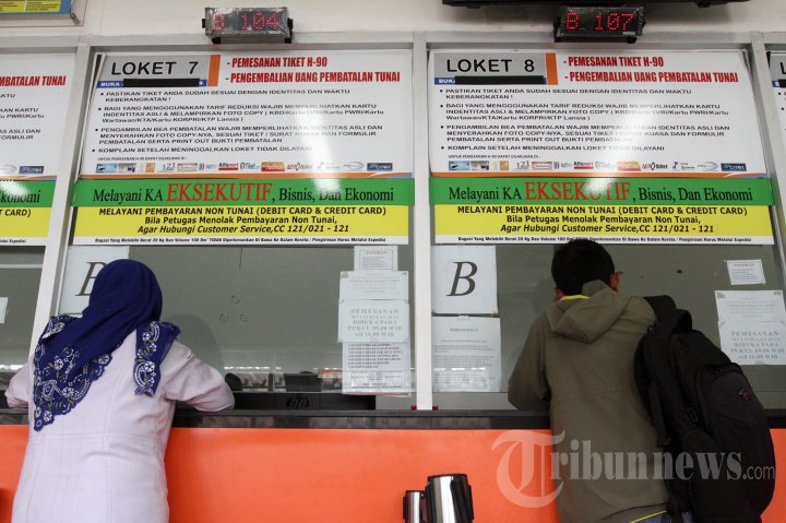 Penjualan Tiket Kereta Api Lebaran Mulai Dibuka
